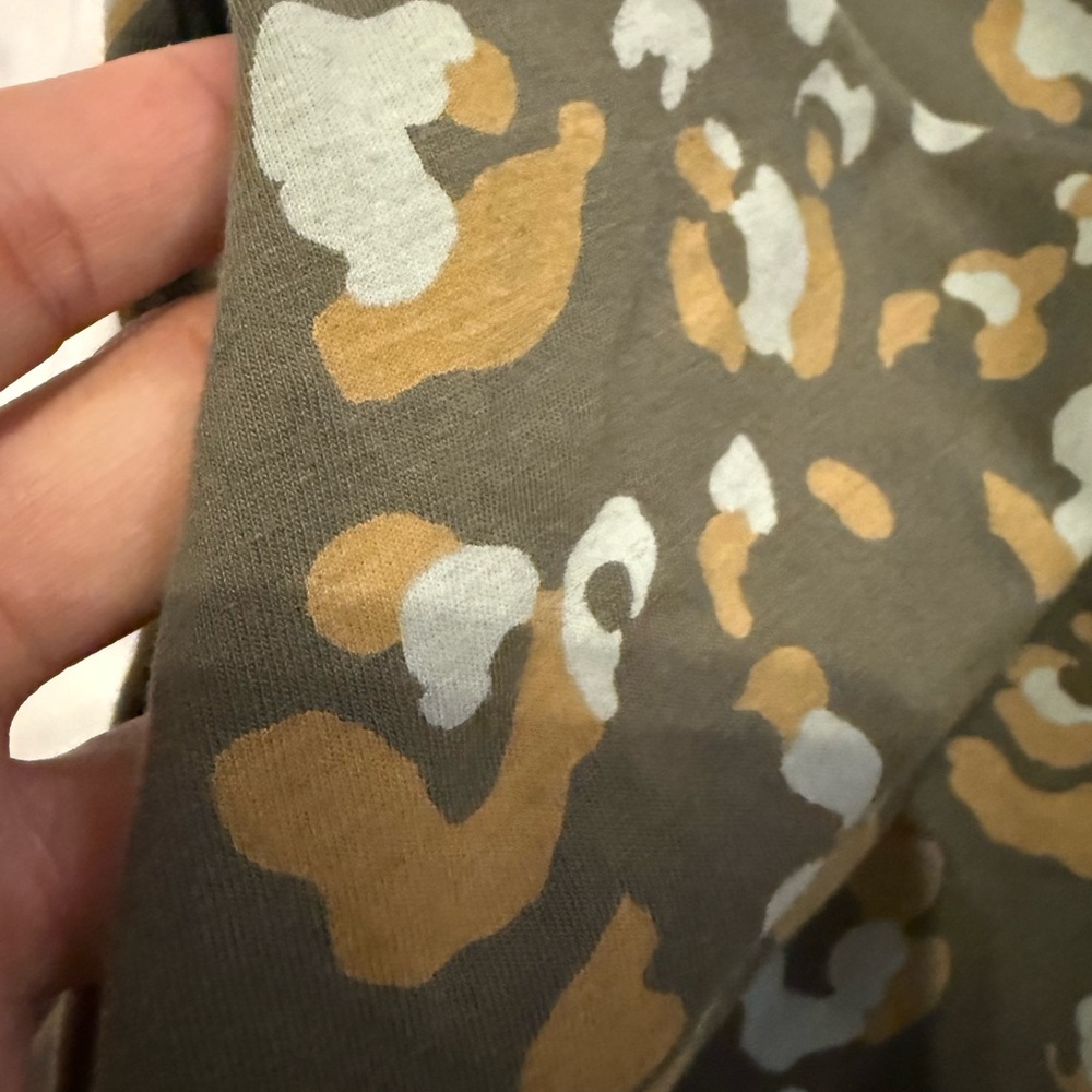 Pact Camouflage Skater Skirt - Olive and Beige - Picture 6 of 8